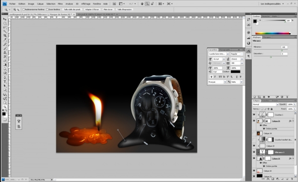 Creation of The torture of the watch: Step 11